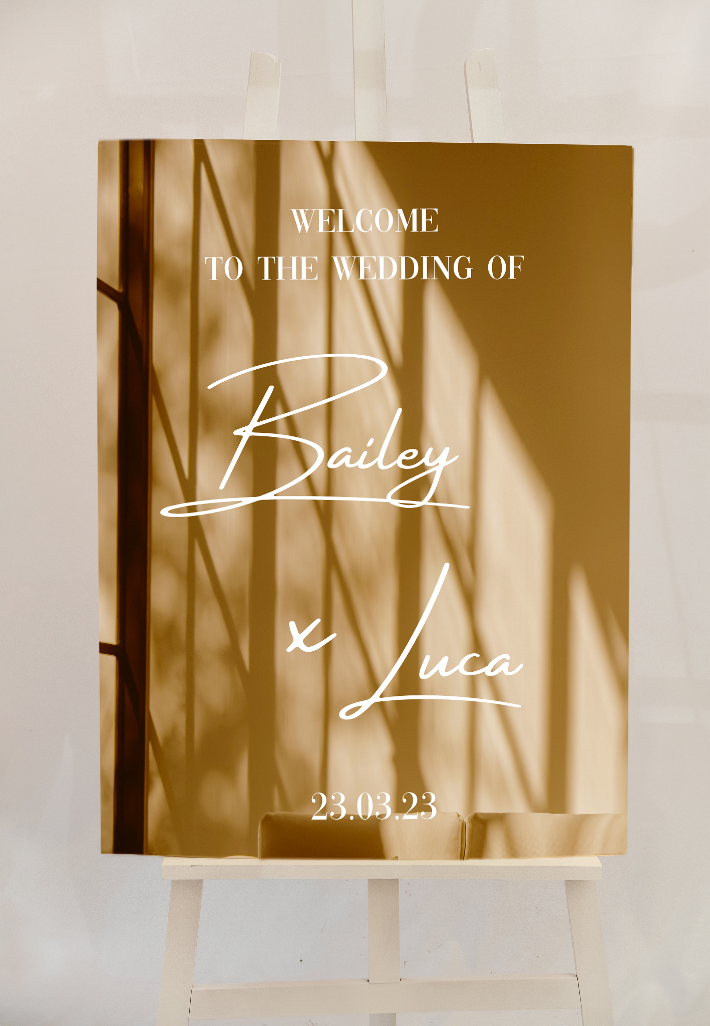 A1 Acrylic Sign