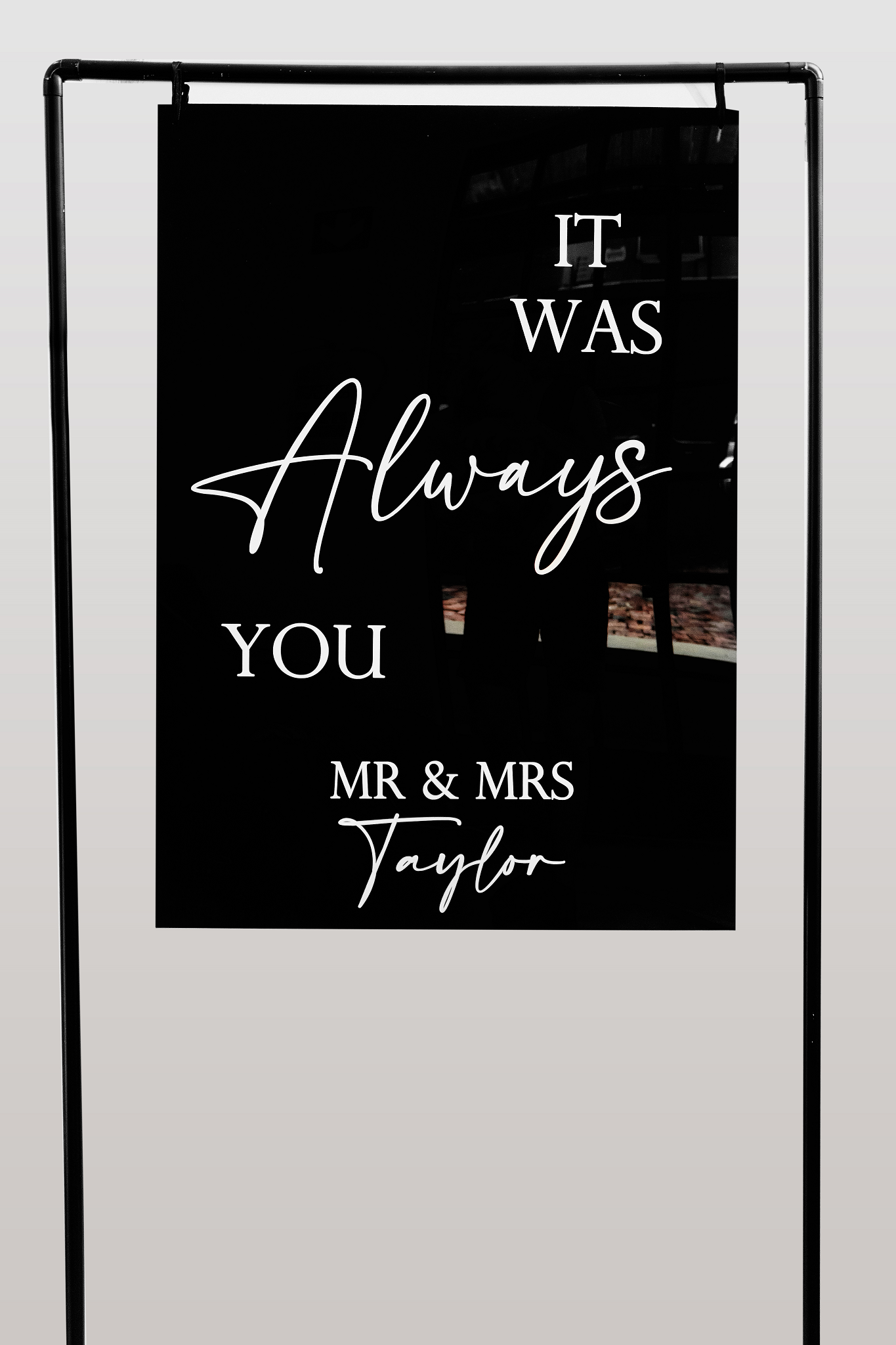 A1 Acrylic Sign