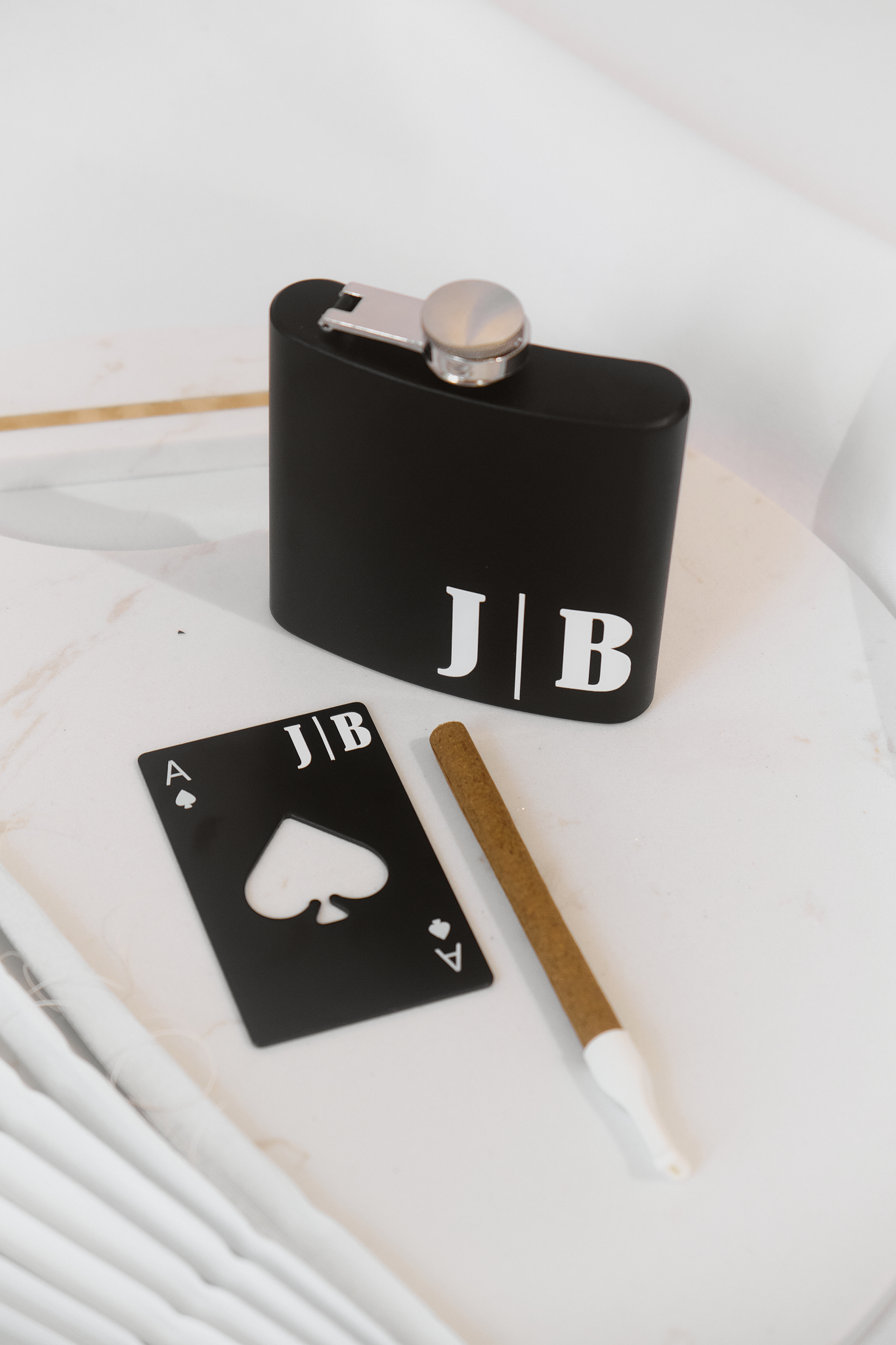 Personalized Hip Flask & Bottle Opener