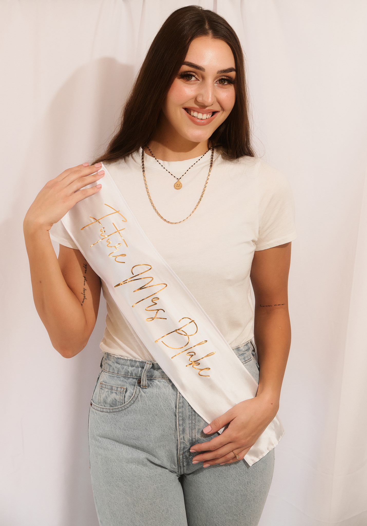 Personalized Satin Sash
